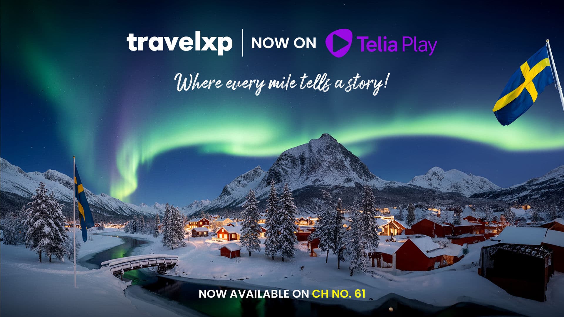 Travelxp 4K expands in Scandinavia with launch on Telia Play in Sweden